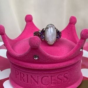 🌸Rainbow Moonstone Fancy Ring🌸